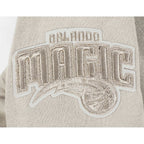NBA ORLANDO MAGIC NEUTRAL CHANDAIL À CAPUCHON EN MOLLETON POUR GARÇON JUNIOR (TAUPE)