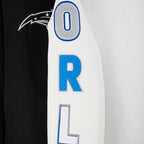 NBA ORLANDO MAGIC CLASSIC BLOUSON COLLÉGIAL EN LAINE POUR GARÇON JUNIOR (NOIR/BLANC)