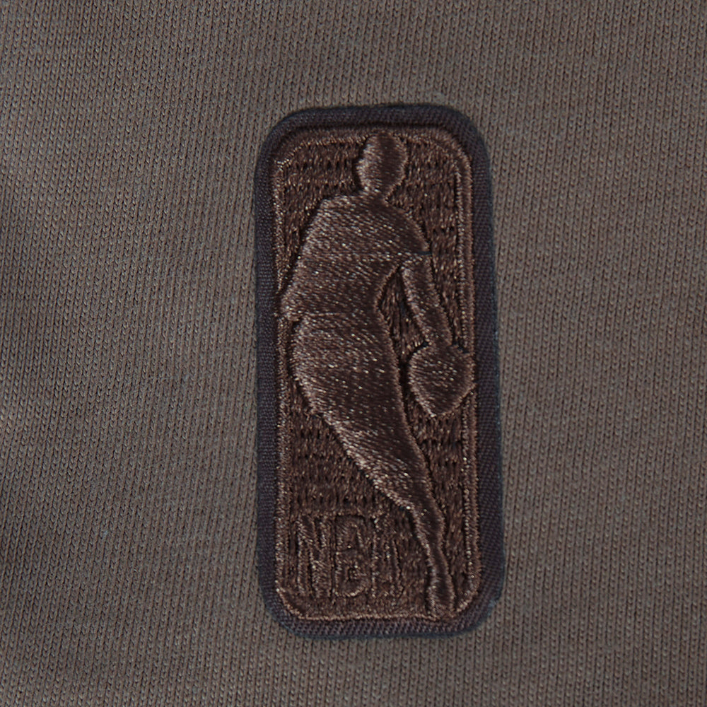 NBA ORLANDO MAGIC NEUTRAL T-SHIRT À MANCHES COURTES ET À COUPE CARRÉE POUR FILLE JUNIOR (TAUPE FONCÉ)
