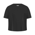 NBA ORLANDO MAGIC RETRO CLASSIC T-SHIRT À COUPE CARRÉE À MANCHES COURTES POUR FILLE JUNIOR (NOIR)