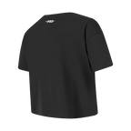 NBA ORLANDO MAGIC RETRO CLASSIC T-SHIRT À COUPE CARRÉE À MANCHES COURTES POUR FILLE JUNIOR (NOIR)
