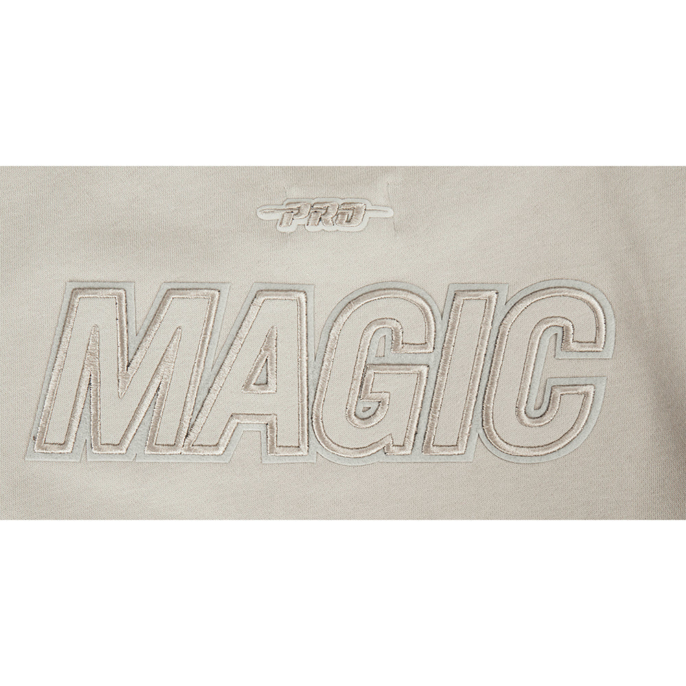 NBA ORLANDO MAGIC NEUTRAL CHANDAIL À COL ROND EN MOLLETON POUR FILLE JUNIOR (TAUPE)