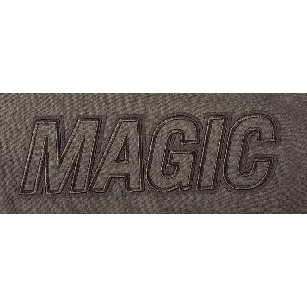 NBA ORLANDO MAGIC NEUTRAL BIG GIRL'S FLC PO HOODIE (DARK TAUPE)