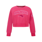 NBA ORLANDO MAGIC TRIPLE PINK BIG GIRL'S FLC CREWNECK (BEETROOT PURPLE)