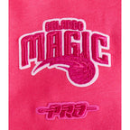 NBA ORLANDO MAGIC TRIPLE PINK BIG GIRL'S FLC CREWNECK (BEETROOT PURPLE)