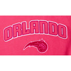 NBA ORLANDO MAGIC TRIPLE PINK BIG GIRL'S FLC CREWNECK (BEETROOT PURPLE)
