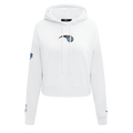 NBA ORLANDO MAGIC CLASSIC CHANDAIL À CAPUCHON COURT POUR FEMME (BLANC)