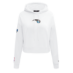 NBA ORLANDO MAGIC CLASSIC CHANDAIL À CAPUCHON COURT POUR FEMME (BLANC)