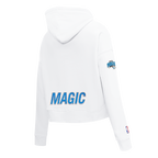 NBA ORLANDO MAGIC CLASSIC CHANDAIL À CAPUCHON COURT POUR FEMME (BLANC)