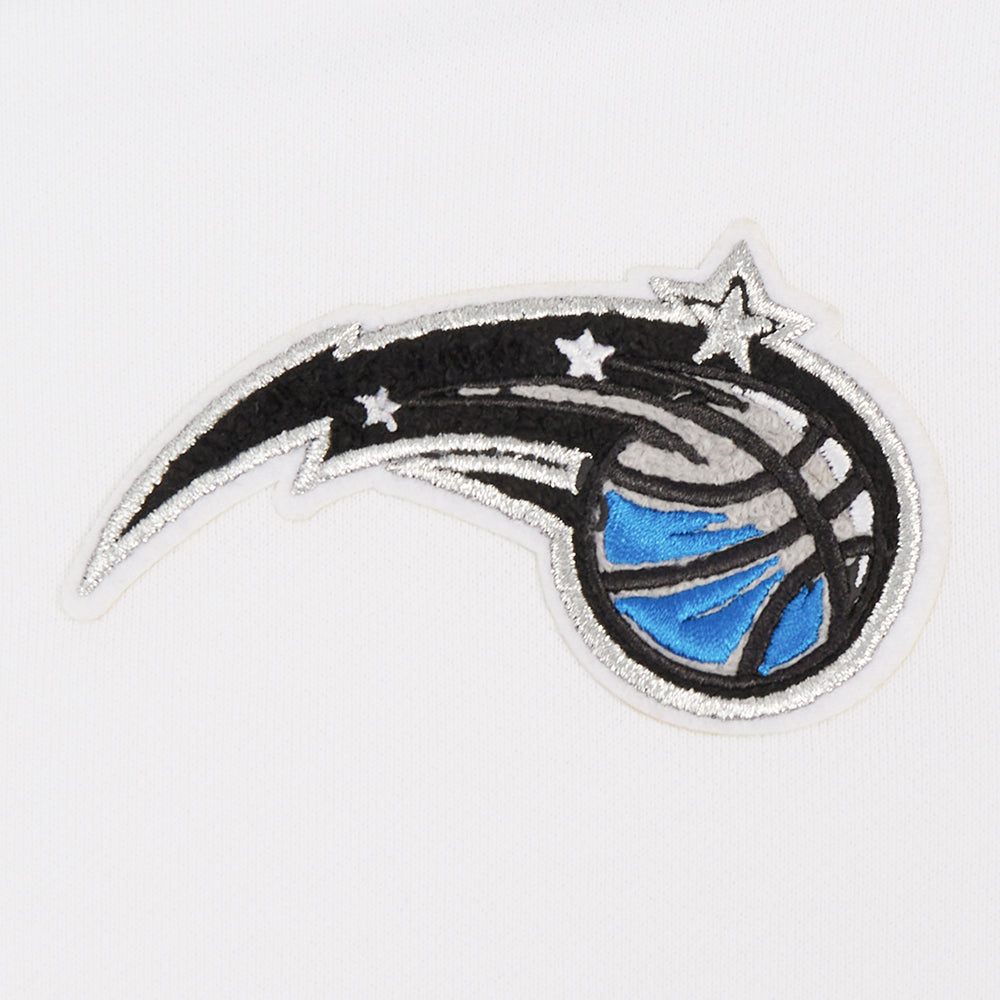NBA ORLANDO MAGIC CLASSIC CHANDAIL À CAPUCHON COURT POUR FEMME (BLANC)