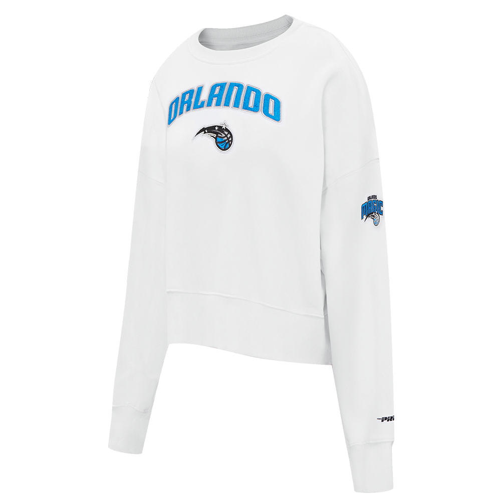 NBA ORLANDO MAGIC CLASSIC WOMEN'S CREWNECK (WHITE)