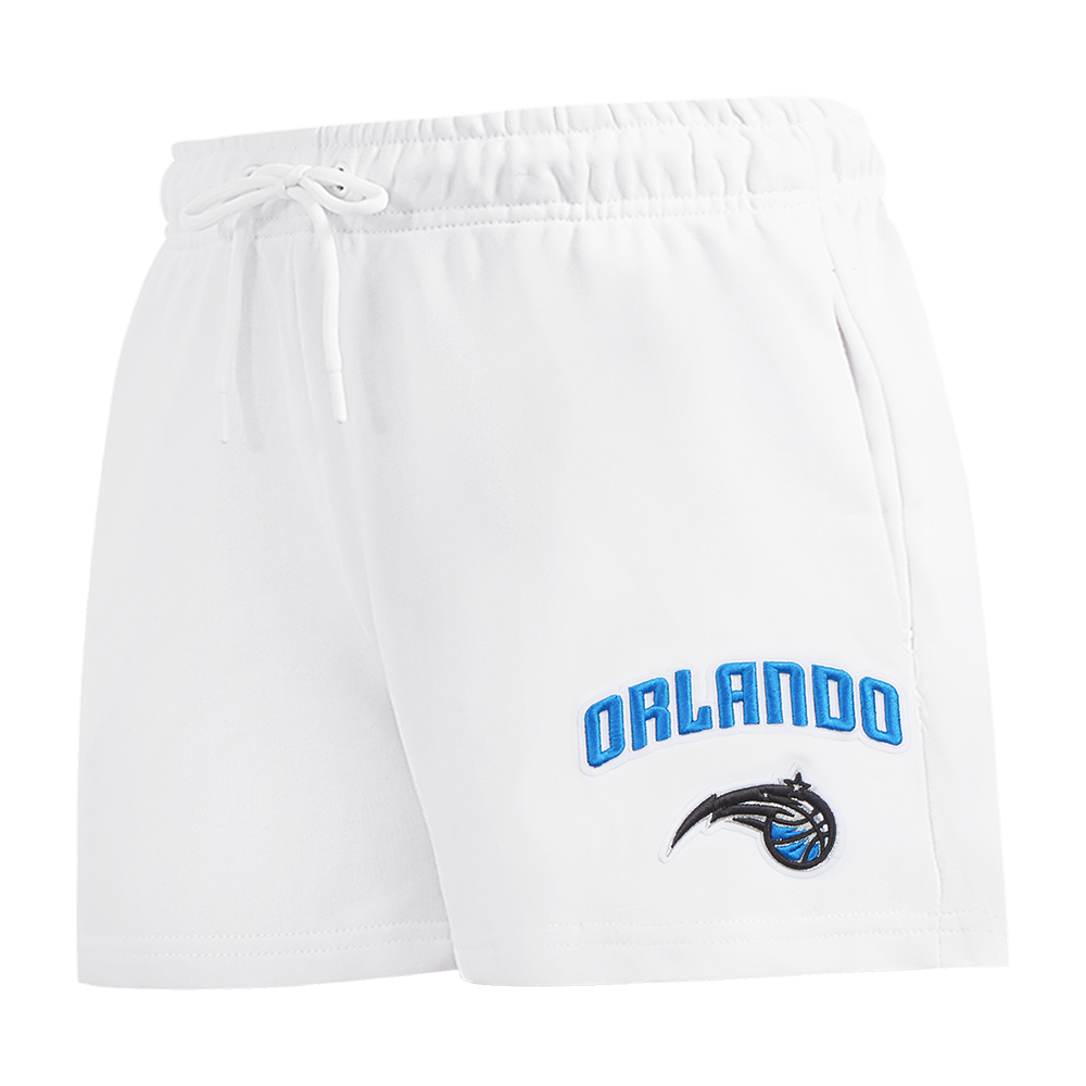 NBA ORLANDO MAGIC CLASSIC WOMEN'S FLEECE SHORT (WHITE)