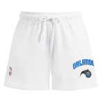 NBA ORLANDO MAGIC CLASSIC WOMEN'S FLEECE SHORT (WHITE)