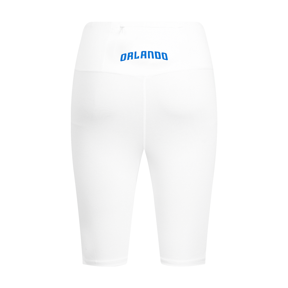 NBA ORLANDO MAGIC CLASSIC WOMEN'S COTTON BIKE SHORT (WHITE)