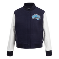 NBA ORLANDO MAGIC CLASSIC WOMEN'S WOOL VARSITY JACKET (MIDNIGHT NAVY/WHITE)