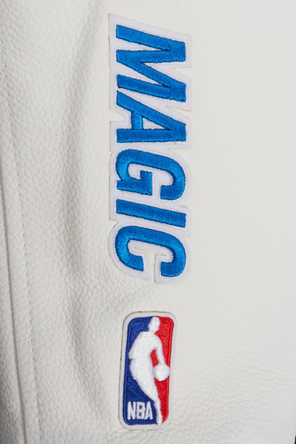 NBA ORLANDO MAGIC CLASSIC WOMEN'S WOOL VARSITY JACKET (MIDNIGHT NAVY/WHITE)