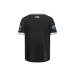 NBA ORLANDO MAGIC CLASSIC T-SHIRT CÔTELÉ RAYÉ À MANCHES COURTES POUR GARÇON ENFANT (NOIR/GRIS)