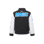 NBA ORLANDO MAGIC CLASSIC LITTLE BOY'S WOOL VARSITY JACKET (BLACK/WHITE)