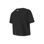 NBA ORLANDO MAGIC RETRO CLASSIC T-SHIRT À COUPE CARRÉE À MANCHES COURTES POUR FILLE ENFANT (NOIR)