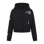 NBA ORLANDO MAGIC CLASSIC LITTLE GIRL'S FLEECE FULL ZIP HOODIE (BLACK)