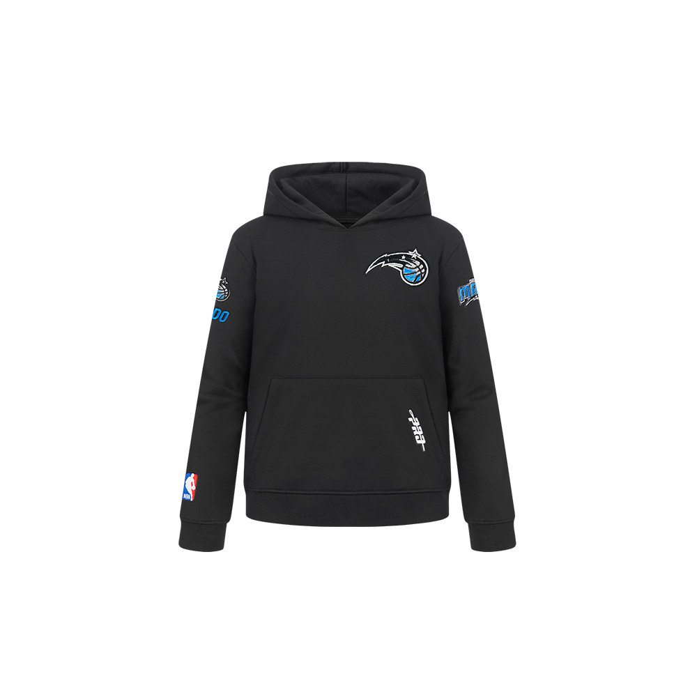 NBA ORLANDO MAGIC CLASSIC TODDLER BOY'S FLEECE PULLOVER HOODIE (BLACK)