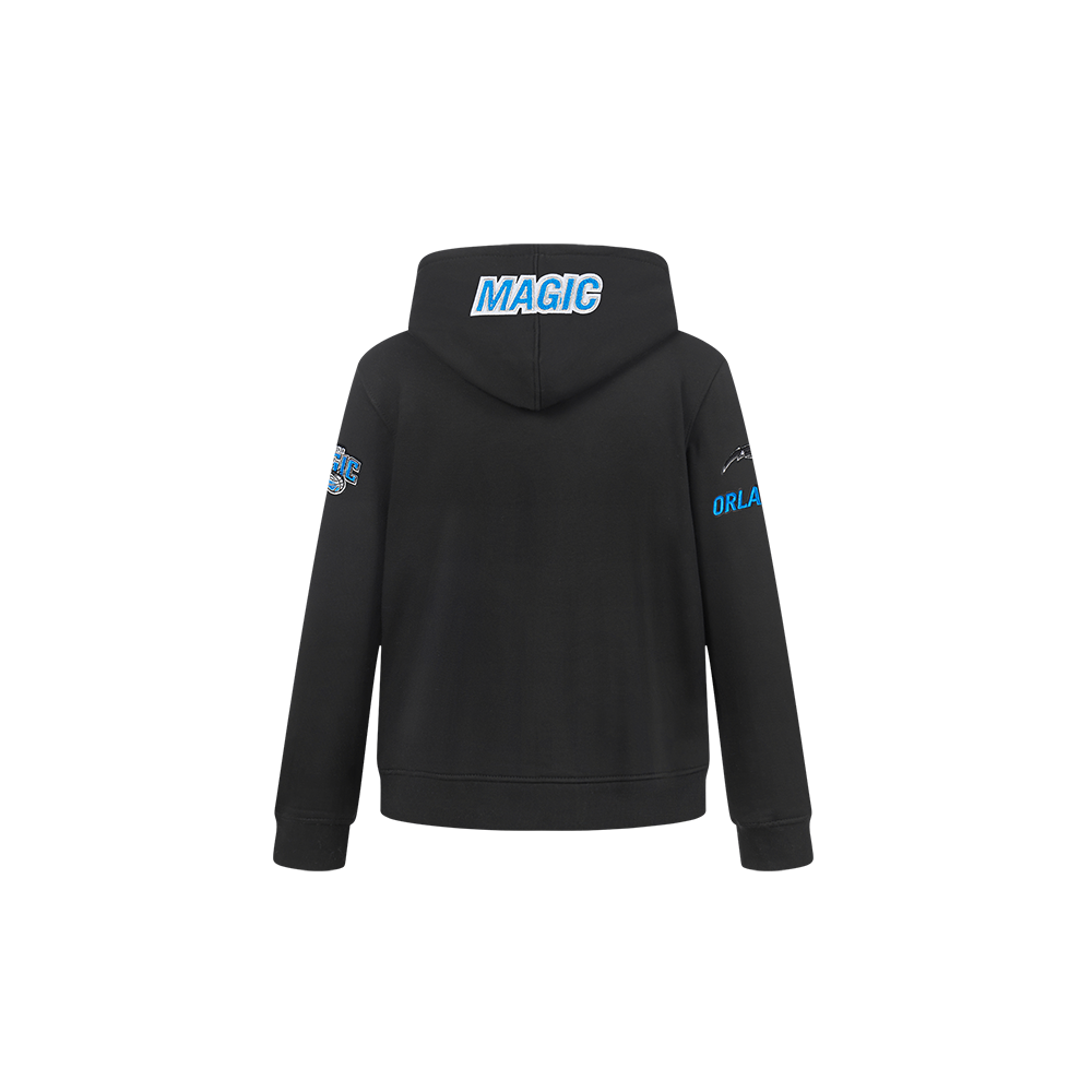 NBA ORLANDO MAGIC CLASSIC TODDLER BOY'S FLEECE PULLOVER HOODIE (BLACK)