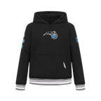 NBA ORLANDO MAGIC RETRO CLASSIC CHANDAIL À CAPUCHON EN MOLLETON CÔTELÉ POUR GARÇON BAMBIN (NOIR/GRIS)
