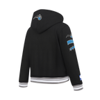 NBA ORLANDO MAGIC RETRO CLASSIC CHANDAIL À CAPUCHON EN MOLLETON CÔTELÉ POUR GARÇON BAMBIN (NOIR/GRIS)