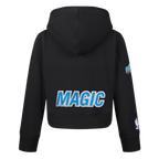 NBA ORLANDO MAGIC CLASSIC TODDLER GIRL'S FLEECE FULL ZIP HOODIE (BLACK)