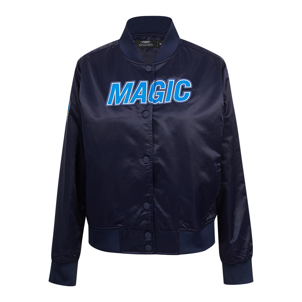 NBA ORLANDO MAGIC CLASSIC WOMEN'S SATIN JACKET (MIDNIGHT NAVY)