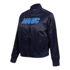 NBA ORLANDO MAGIC CLASSIC WOMEN'S SATIN JACKET (MIDNIGHT NAVY)