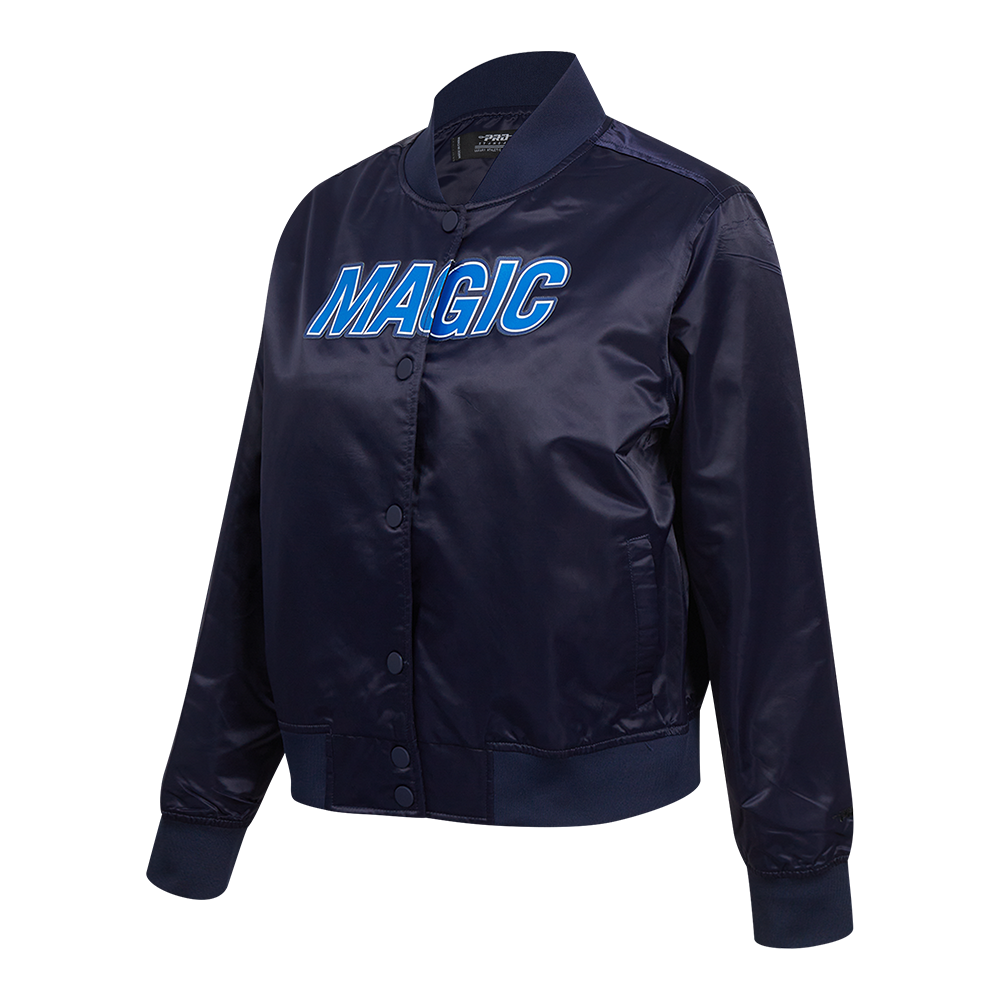 NBA ORLANDO MAGIC CLASSIC WOMEN'S SATIN JACKET (MIDNIGHT NAVY)