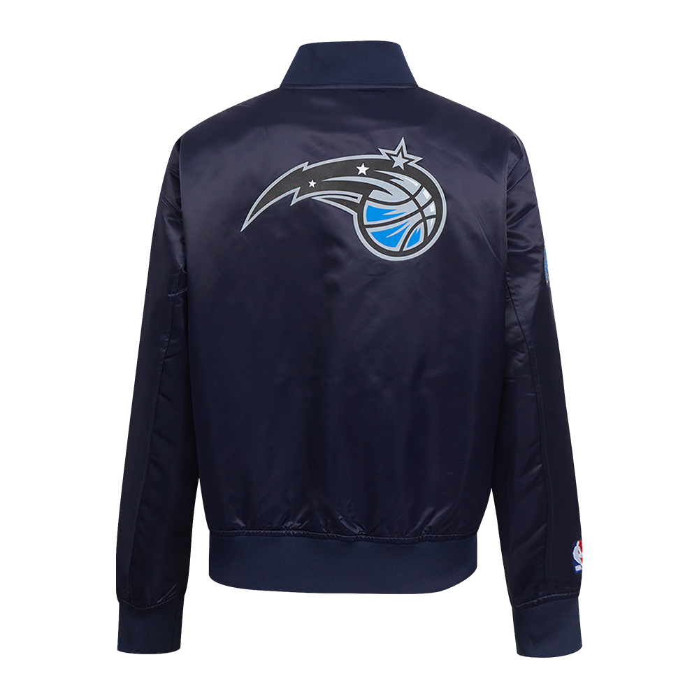 NBA ORLANDO MAGIC CLASSIC WOMEN'S SATIN JACKET (MIDNIGHT NAVY)