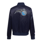 NBA ORLANDO MAGIC CLASSIC WOMEN'S SATIN JACKET (MIDNIGHT NAVY)