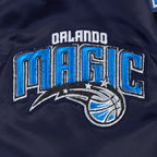 NBA ORLANDO MAGIC CLASSIC WOMEN'S SATIN JACKET (MIDNIGHT NAVY)