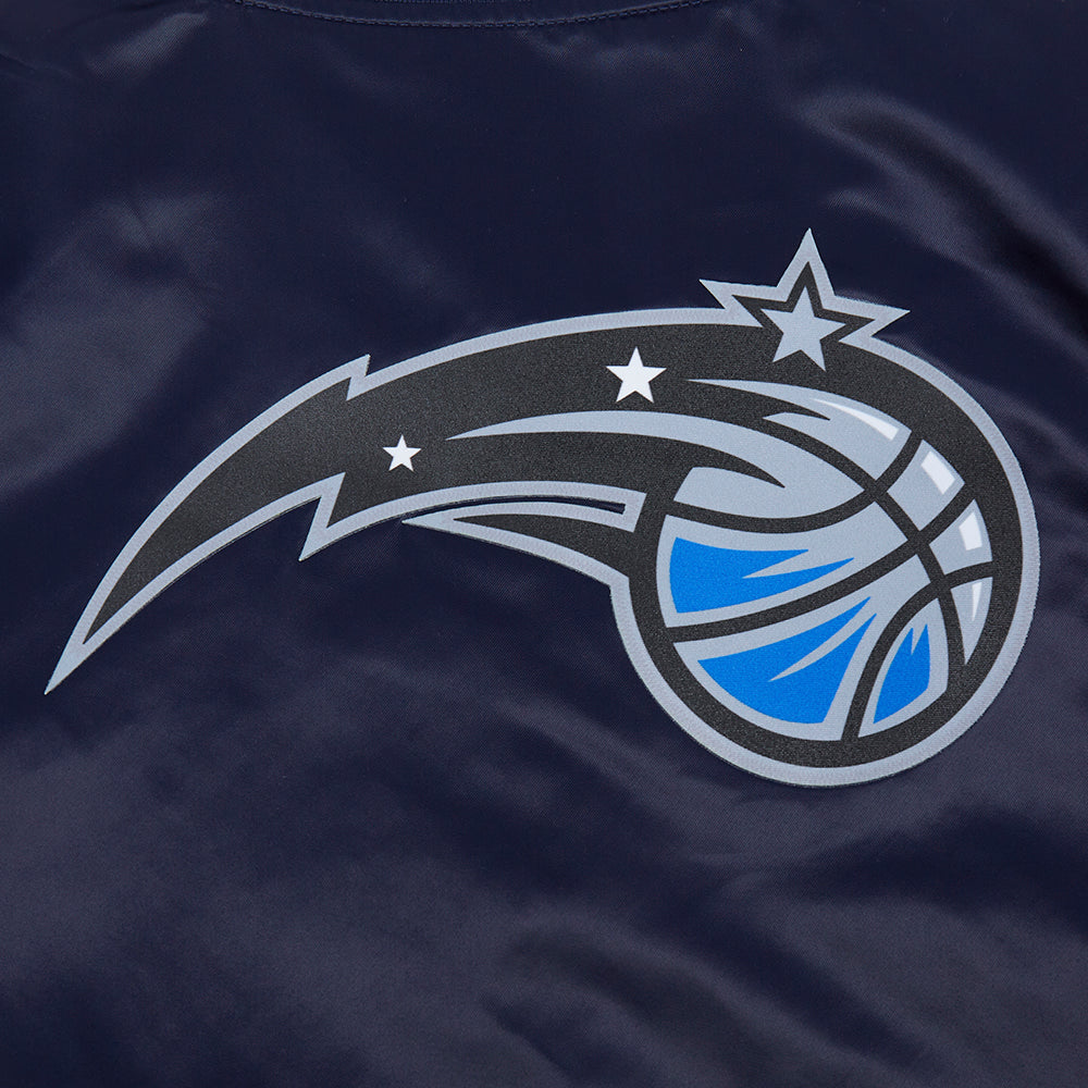 NBA ORLANDO MAGIC CLASSIC WOMEN'S SATIN JACKET (MIDNIGHT NAVY)