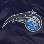 NBA ORLANDO MAGIC CLASSIC WOMEN'S SATIN JACKET (MIDNIGHT NAVY)