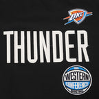 NBA OKLAHOMA CITY THUNDER MODERN ORIGINALS T-SHIRT EN JERSEY SIMPLE POUR HOMME (NOIR)