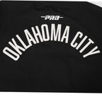 NBA OKLAHOMA CITY THUNDER MODERN ORIGINALS T-SHIRT EN JERSEY SIMPLE POUR HOMME (NOIR)