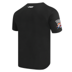 NBA OKLAHOMA CITY THUNDER CLASSIC CHENILLE CHEMISE POUR HOMME (NOIR)