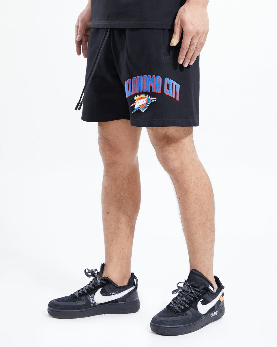NBA OKLAHOMA CITY THUNDER CLASSIC MEN'S SHORT (BLACK)