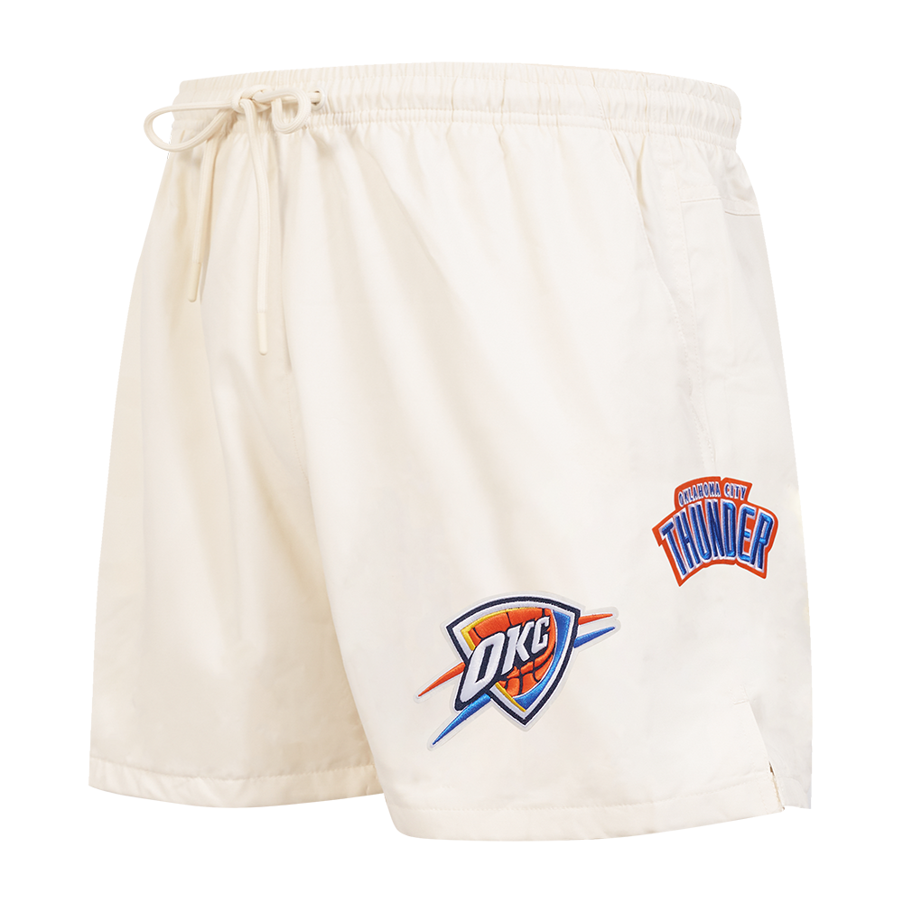 NBA OKLAHOMA CITY THUNDER CLASSIC SHORT TISSÉ POUR HOMME (COQUILLE D'ŒUF)