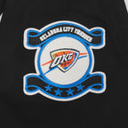 NBA OKLAHOMA CITY THUNDER MODERN ORIGINALS MEN'S FLC PO HOODIE (BLACK)