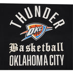 NBA OKLAHOMA CITY THUNDER MODERN ORIGINALS MEN'S FLC PO HOODIE (BLACK)