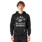 NBA OKLAHOMA CITY THUNDER MODERN ORIGINALS MEN'S FLC PO HOODIE (BLACK)