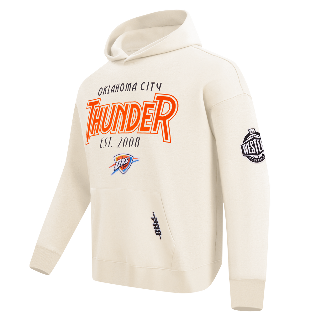 NBA OKLAHOMA CITY THUNDER PARADISE CHANDAIL À CAPUCHON POUR HOMME (COQUILLE D'ŒUF)