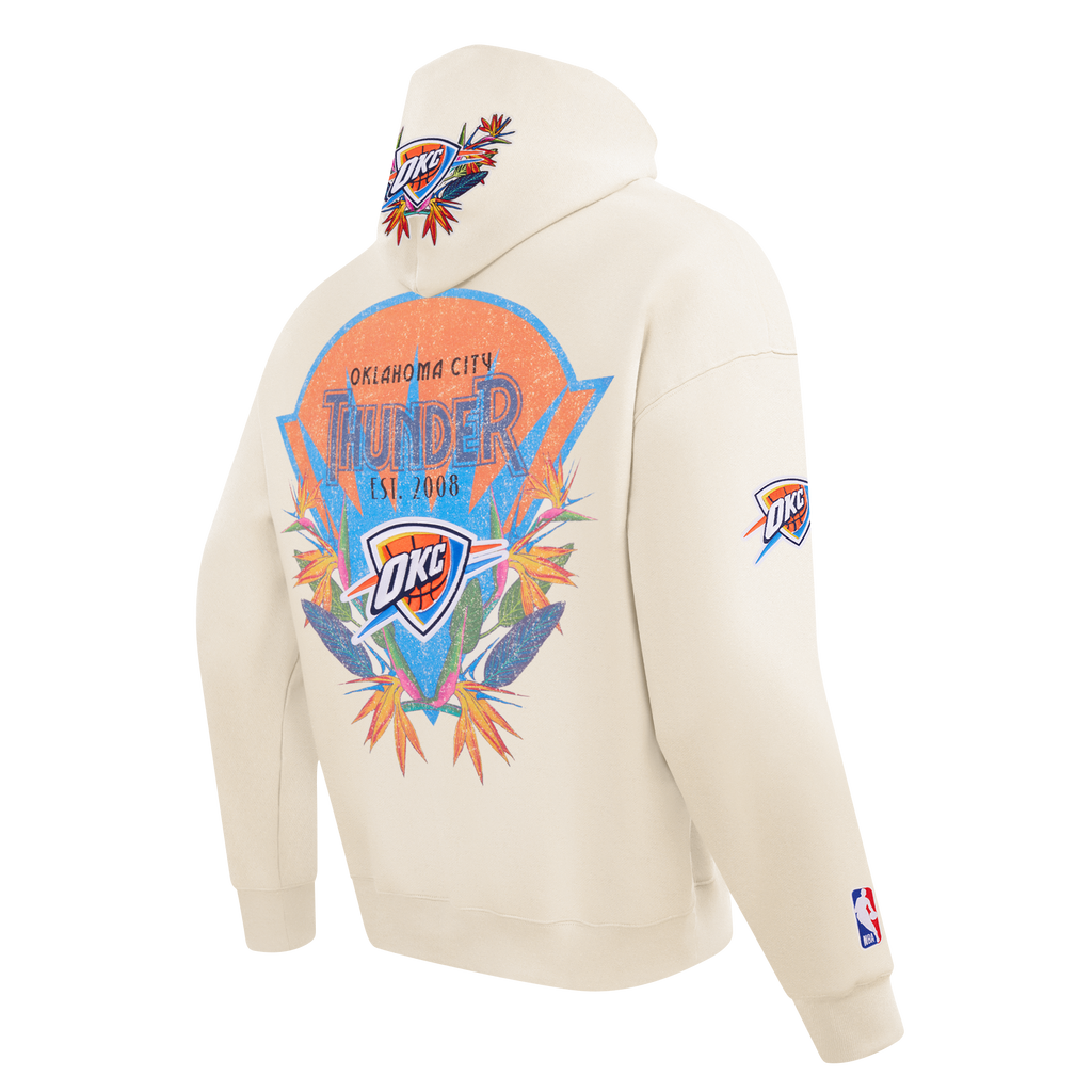 NBA OKLAHOMA CITY THUNDER PARADISE CHANDAIL À CAPUCHON POUR HOMME (COQUILLE D'ŒUF)