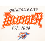 NBA OKLAHOMA CITY THUNDER PARADISE CHANDAIL À CAPUCHON POUR HOMME (COQUILLE D'ŒUF)