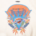 NBA OKLAHOMA CITY THUNDER PARADISE CHANDAIL À CAPUCHON POUR HOMME (COQUILLE D'ŒUF)