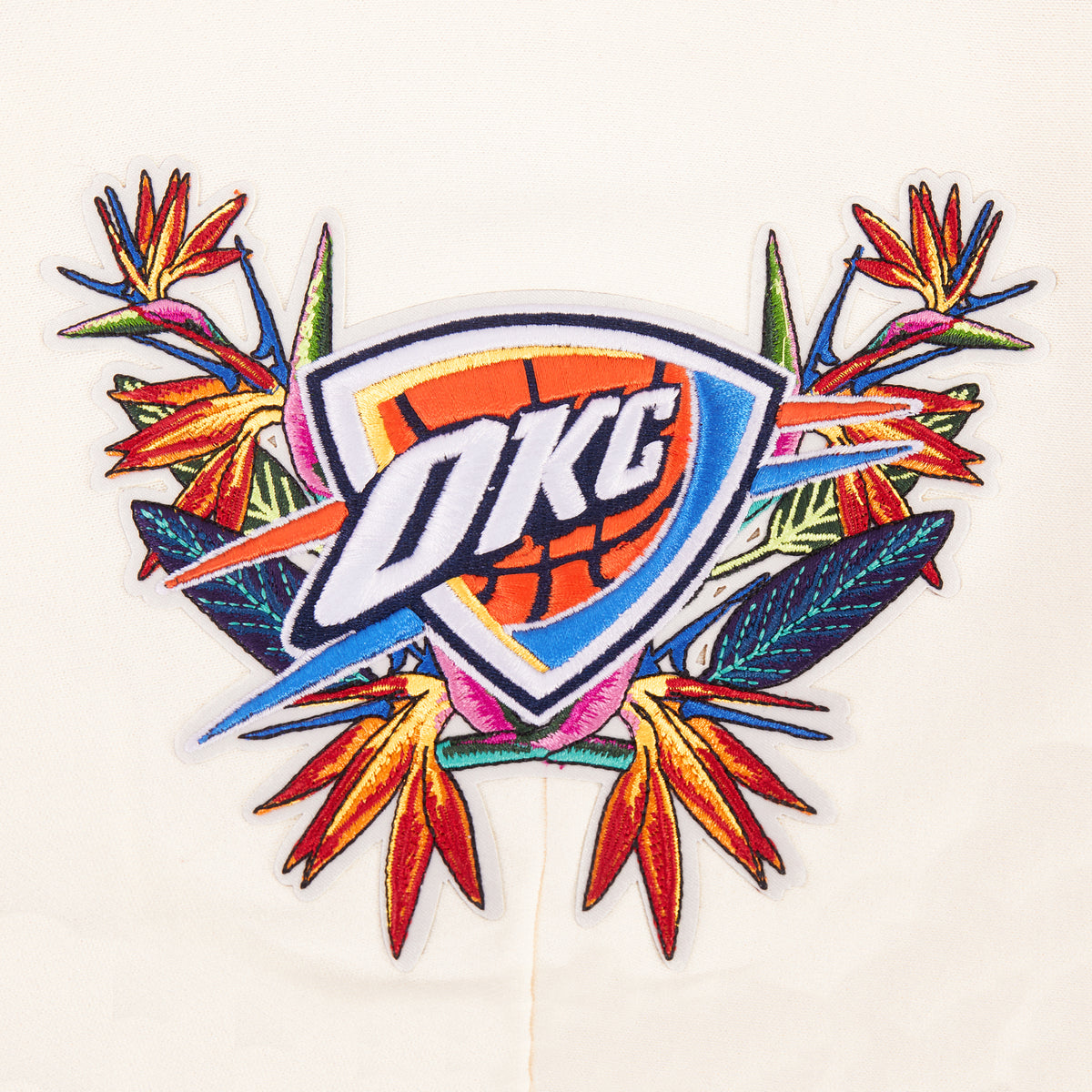 NBA OKLAHOMA CITY THUNDER PARADISE CHANDAIL À CAPUCHON POUR HOMME (COQUILLE D'ŒUF)